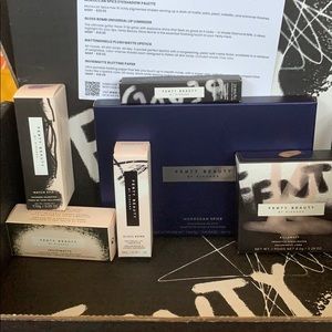 Fenty bundle highlighter, skinstick, palette &more
